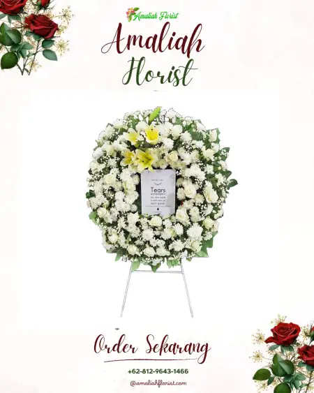 Krans Bunga Duka Pekalongan Barat